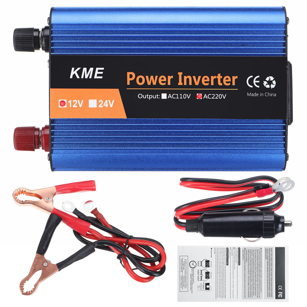 (60V) 3000W LCD Power Inverter 12/24/48/60V to AC 220V Modified Sine Wave Converter