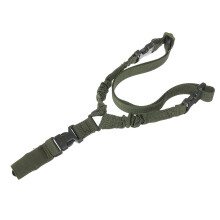 (Army Green) Adjustable Tactical Sling Strap Multifunctional Hanging Belt Outdoor Camping CS Accessories