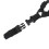 (Black) Adjustable Tactical Sling Strap Multifunctional Hanging Belt Outdoor Camping CS Accessories 5