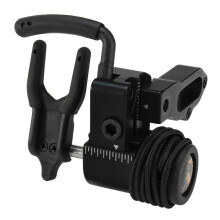 (Black) Archery Target Compound Bow Arrow Drop Away Arrow Rest Holder With Cord Lock Adjustable Right Hand Camping Shooting