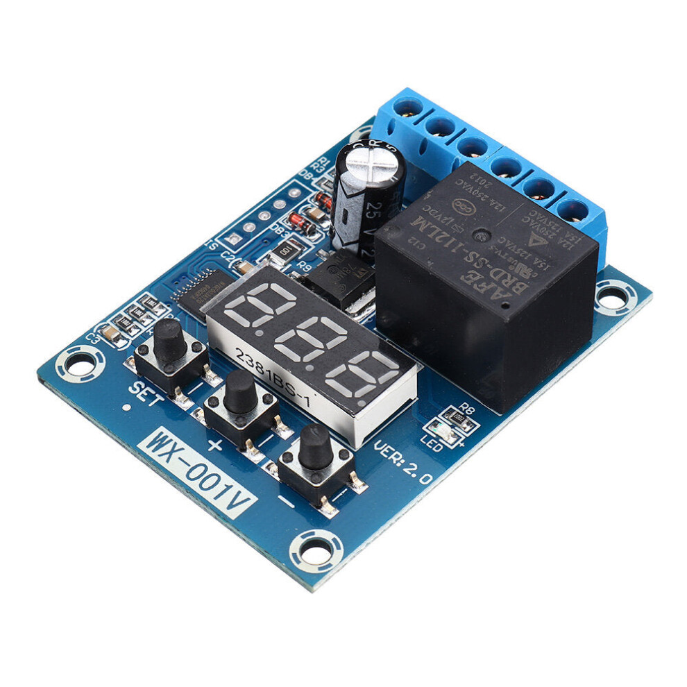 (5V) Voltage Detection Module Relay Switch Charging Discharge Monitoring Over-voltage Protection Circuit Measurement