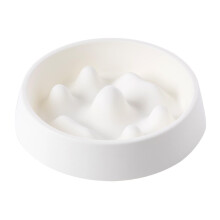 Pet Mountain Type Food Bowl PP Healthy Material Pet Bowl