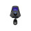 (Red) Car Charger Bluetooth FM Transmitter Built-in Microphone Support TF Card U Disk 4