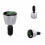 (Silver) Car Charger USB for iPhone iPad Xiaomi HTC Samsung Adapter 5A Current Multi-Color 7