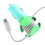 (Black) Type-C 12V Car Charger for Switch Lite Game Console PD Winding Fast Charger 7