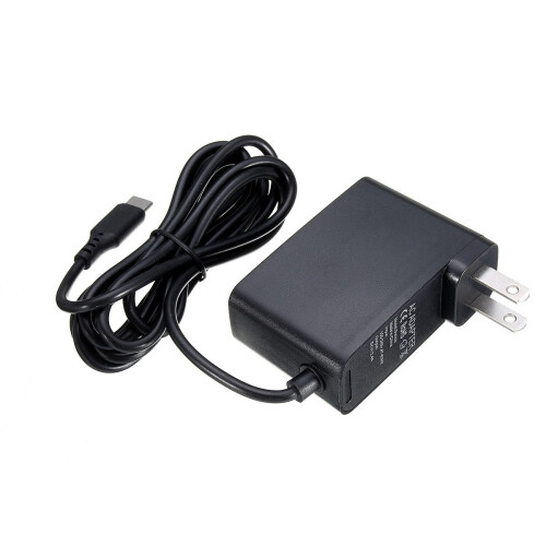 (US) US/EU Power Charger Transformer Adapter Charging cable for Nintendo Switch Host 1
