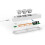 Smart WIFI App Control Power Strip with 3 EU Outlets Plug 4 USB Fast Charging Socket Work Power Outlet 4
