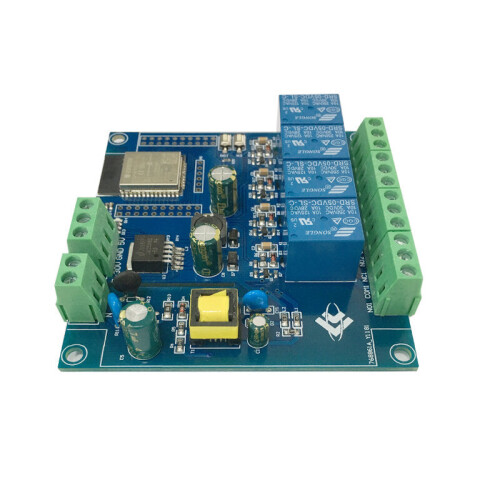 AC/DC Power Supply ESP32 WiFi Bluetooth BLE Four-way Relay Module ESP32-WROOM Development Board 2