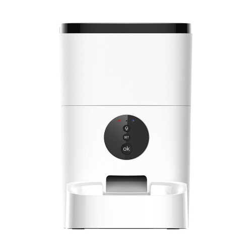 (US Plug) Automatic Pet Feeder LCD Display APP Control Timing Feeding Automatic Pet Feeder Store Food Box 1