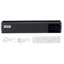 (Bluetooth) Bluetooth 5.0 USB TV Sound Bar Speaker Home Theater Subwoofer Stereo Soundbar