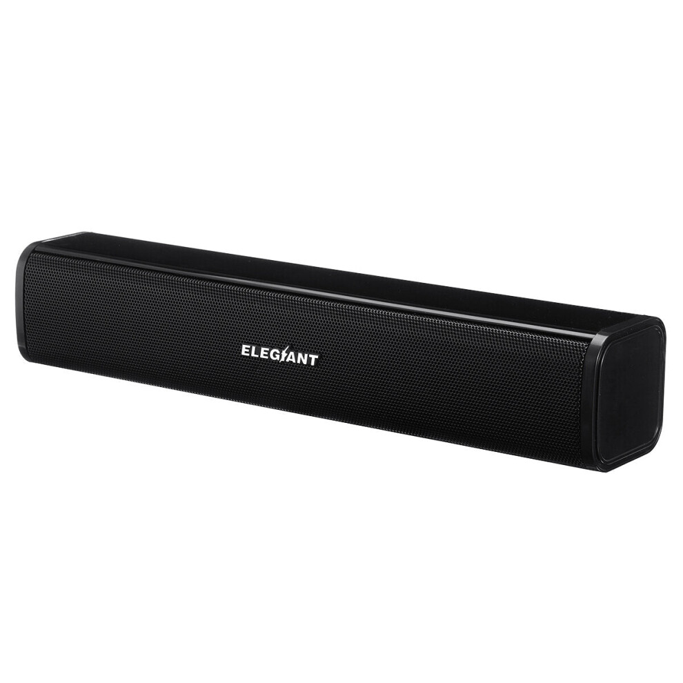 6W Powerful Multimedia Hi-Fi Bass Portable Usb Soundbar Speakers With Volume Control For Pc Desktop 6112212094389