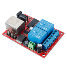Remote Control 2-way Ethernet Relay Network Switch Delay TCPUDP Module Controller