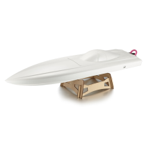 24 Jet Powered Brushless 120A ESC RC Boat Fiberglass Hull without Battery Transmitter Servo Model