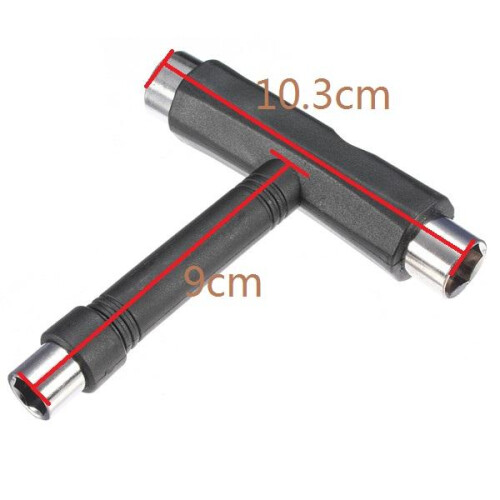 (Green) Multifunctional Skateboard Scooter T-shape Adjusting Tool 2