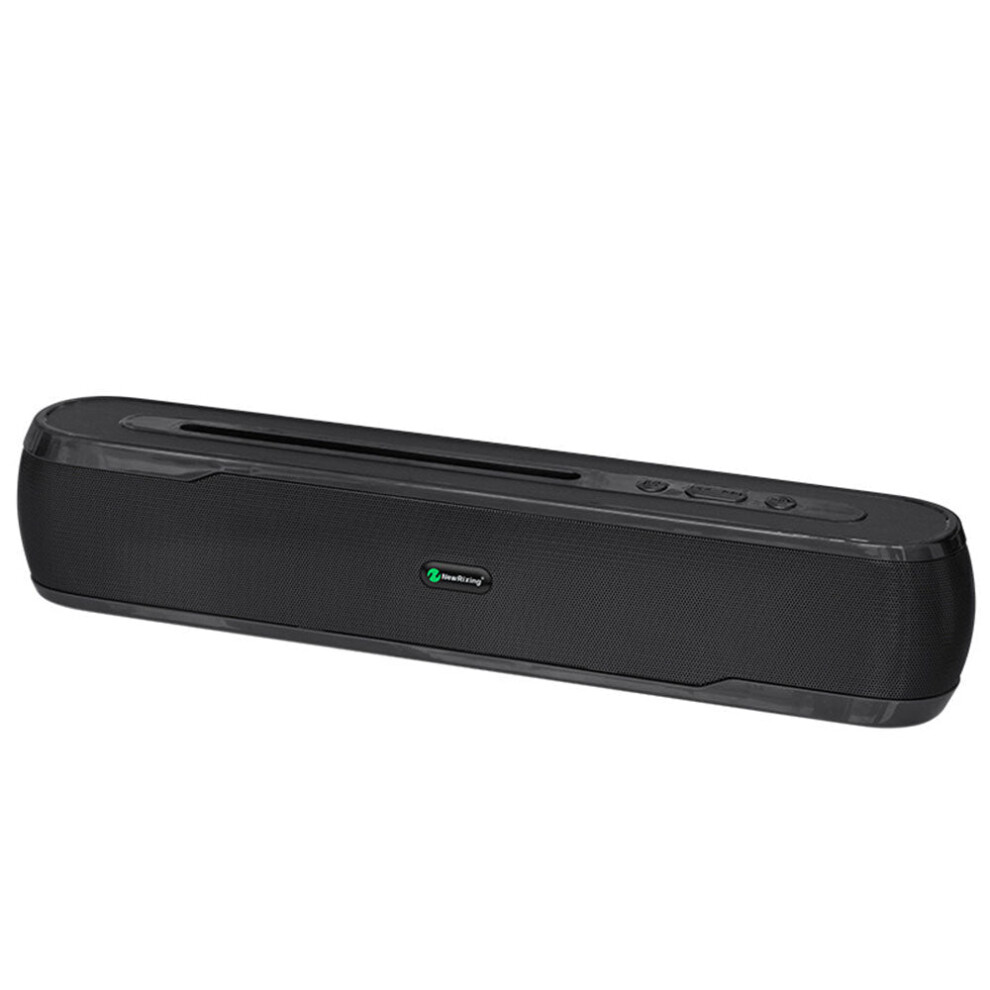 (Black) Computer Audio With Phone Bracket Wireless Bluetooth Speaker Portable Mini Vard Subwoofer Rechargeable Black 6112212094891