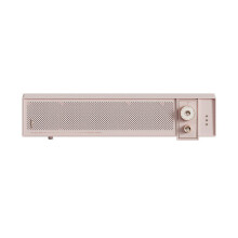 (Pink) Retro Wireless Bluetooth 5.0 Soundbar Long Life Battery 4 Playing ModE Hi-Fi Sound Portable Speaker for Home Outdoor
