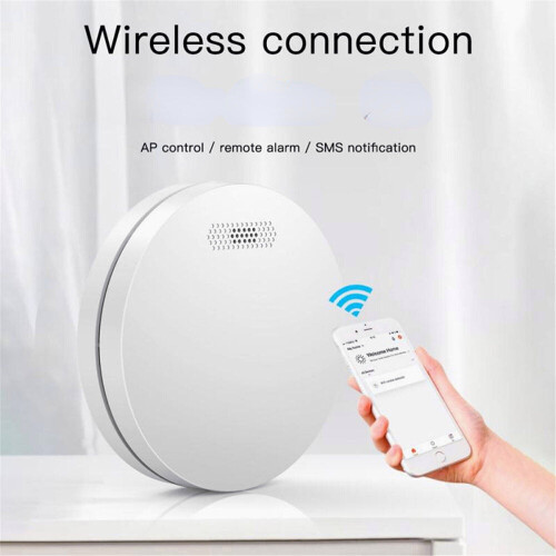Wifi Smoke Detector Fire Alarm Sensor Wireless Security System Smart Life Tuya App Control for Smart Home 2