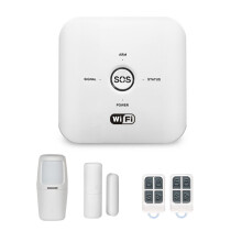 WIFI Wireless Smart Home Security Alarm System Door & Window Sensor Human Body Detection Remote Controller 433Mhz & GSM & 2.4G