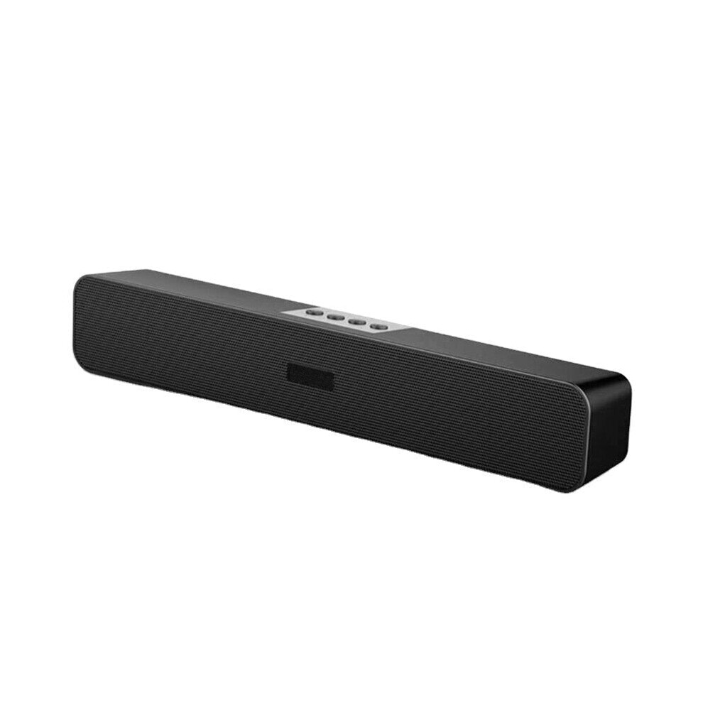 Smart Soundbar Wireless Bluetooth Speaker Home Theatre Echos Wall TV Desktop Speakers 1200mAh Battery USB AUX TF Card