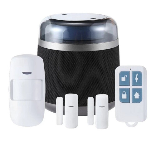 Wireless Alarm System Kits Remote Controller DIY Accessories Bluetooth Speaker Smart Home Security Alarm System Kits