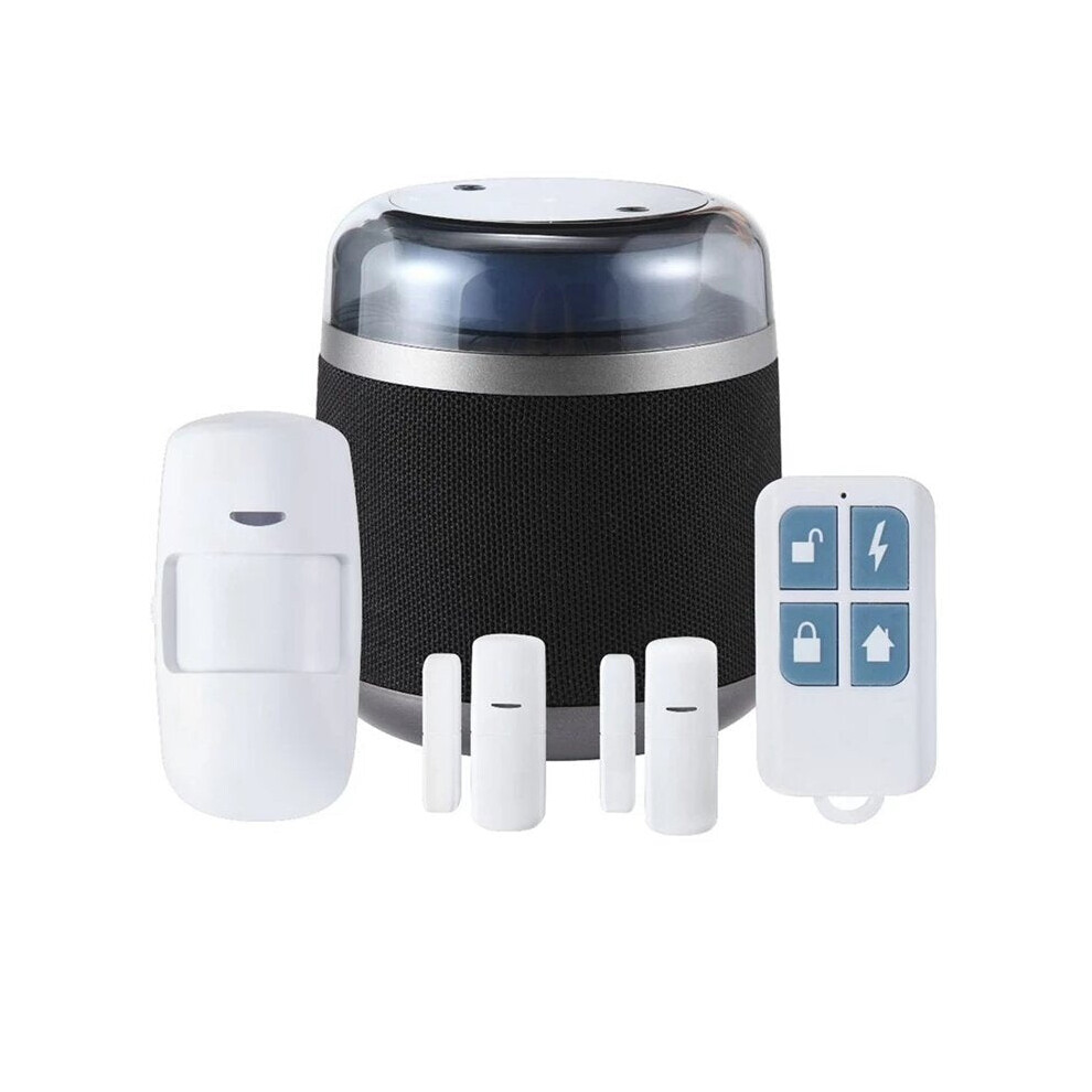 Wireless Alarm System Kits Remote Controller DIY Accessories Bluetooth Speaker Smart Home Security Alarm System Kits