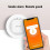 Smart Smoke Leak Sensor Detector App Control / Voice Control With Alexa Google Assistant For Smart Home Alarm System 6