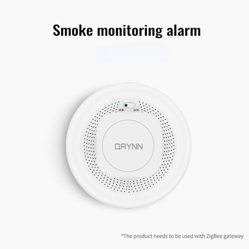Smart Smoke Leak Sensor Detector App Control / Voice Control With Alexa Google Assistant For Smart Home Alarm System 2
