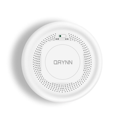 Smart Smoke Leak Sensor Detector App Control / Voice Control With Alexa Google Assistant For Smart Home Alarm System 1
