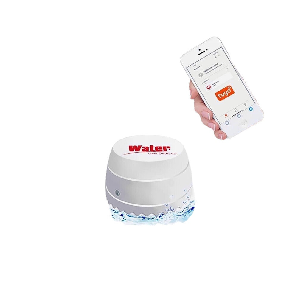 Wifi Water Detector Leakage Sensor Flooding Alarm Sensor App Remote Control 6261602071209