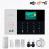 (US Plug, Type 2) WIFI Alarm System Card APP Remote Control Wireless Home Security Smart Home Alarm Kits 14
