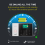 (US Plug, Type 2) WIFI Alarm System Card APP Remote Control Wireless Home Security Smart Home Alarm Kits 4
