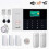 (US Plug, Type 2) WIFI Alarm System Card APP Remote Control Wireless Home Security Smart Home Alarm Kits 16