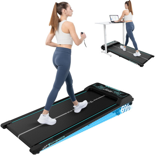 CITYSPORTS Treadmill with Incline, Walking Pad with Bluetooth