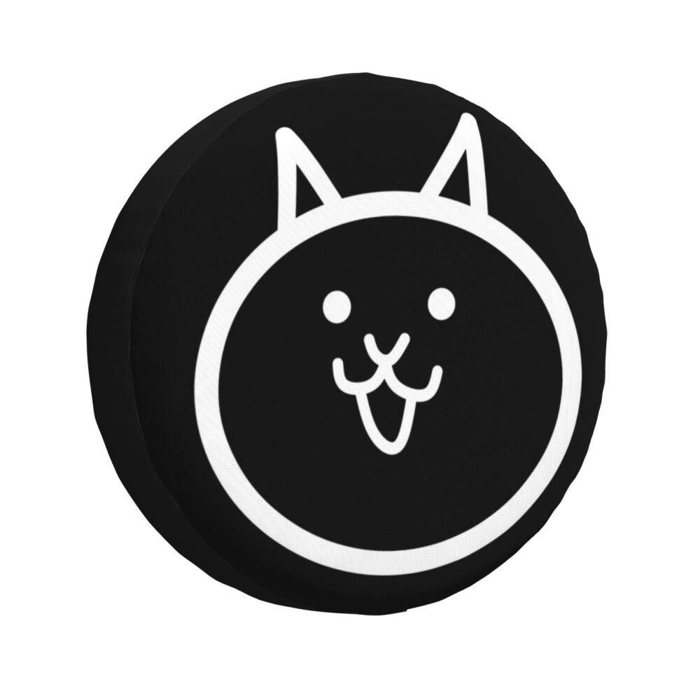(Battle Cat Dark_979) Spare Tire Cover For Rv Trailer, Waterproof Wheel Covers Protectors Camper Fit For Jeep Wrangler Rv Suv Van Truck Travel Vehicle 6931076063573