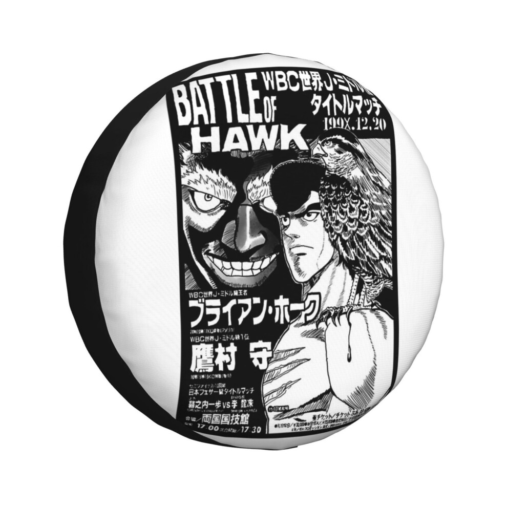 (Battle Of Hawk Mamoru Takamura_2767) Spare Tire Cover For Rv Trailer, Waterproof Wheel Covers Protectors Camper Fit For Jeep Wrangler Rv Suv Van Truc 6931076063535