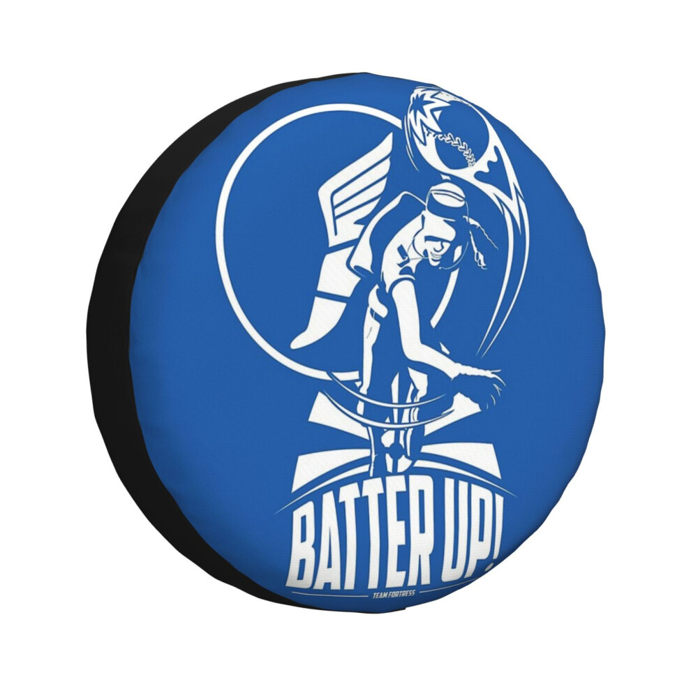 (BATTER UP! - TF2 Series #1_5233) Spare Tire Cover for RV Trailer, Waterproof Wheel Covers Protectors Camper Fit for Jeep Wrangler Rv SUV Van Truck Tr-image-OPC-PGN756J-NEW
