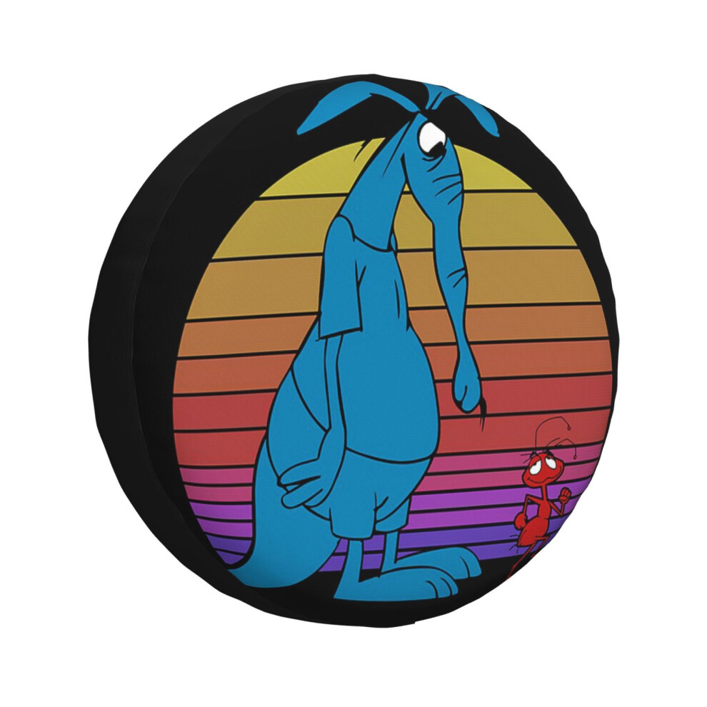 (Ant And Aardvark_6222) Spare Tire Cover For Rv Trailer, Waterproof Wheel Covers Protectors Camper Fit For Jeep Wrangler Rv Suv Van Truck Travel Vehic 6931076067304