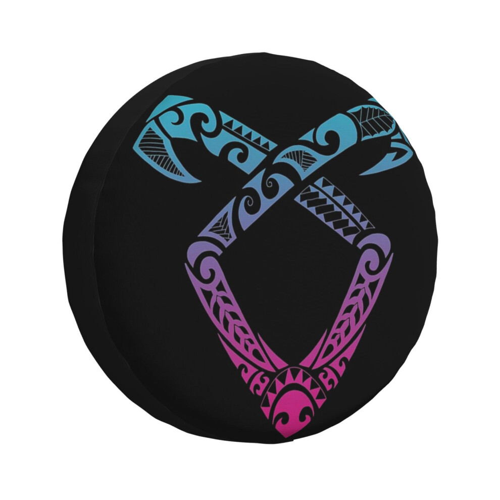 (Angelic Runes Symbol - Shadowhunters_27) Spare Tire Cover For Rv Trailer, Waterproof Wheel Covers Protectors Camper Fit For Jeep Wrangler Rv Suv Van 6931076067700