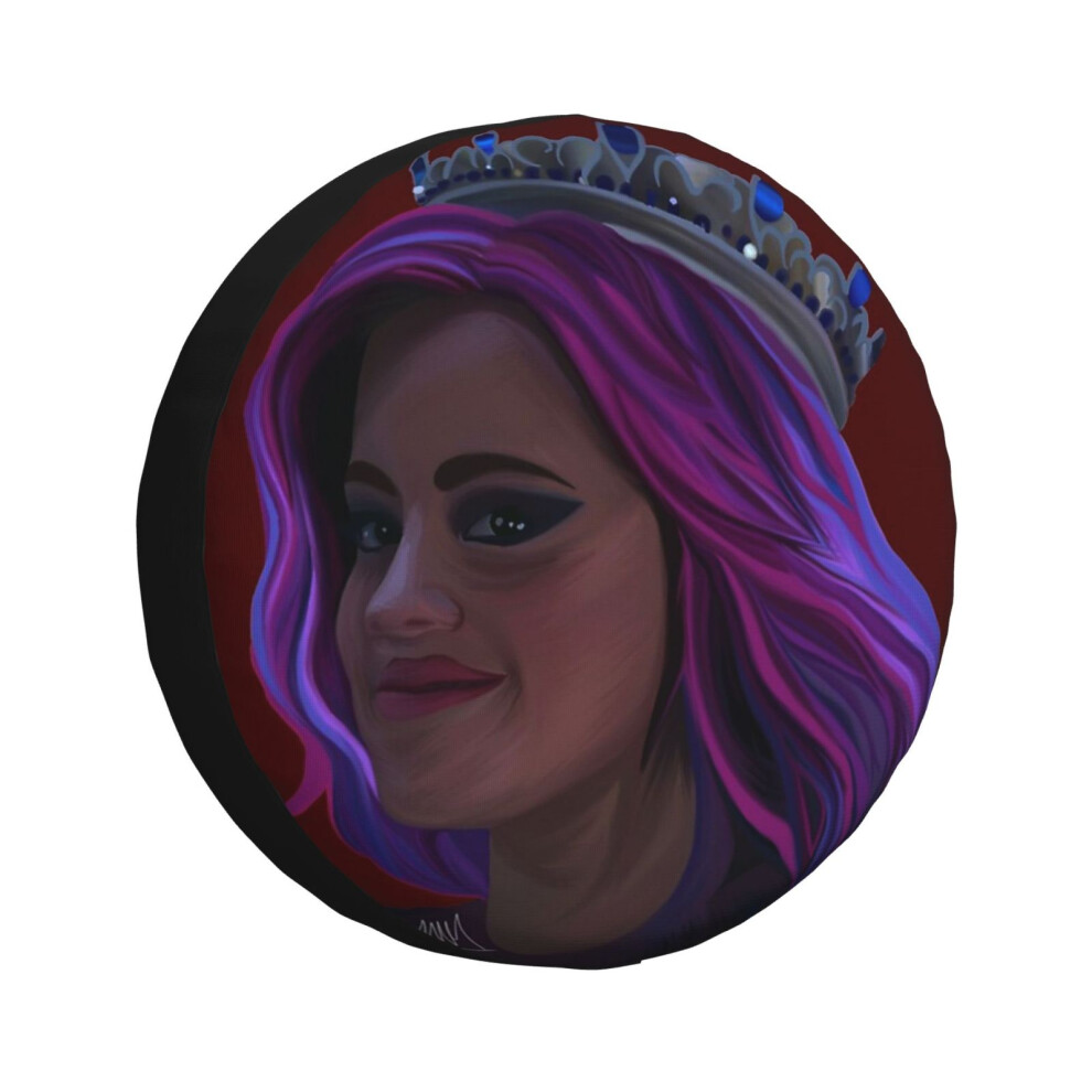 (And They're Calling Me The Queen Of Mean..._4562) Spare Tire Cover For Rv Trailer, Waterproof Wheel Covers Protectors Camper Fit For Jeep Wrangler Rv 6931076067878