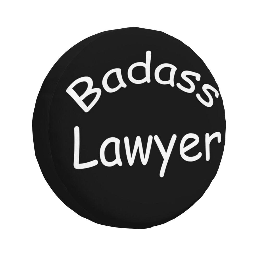 (Badass Lawyer Funny Saying Gift For Lawyers ,Law Student_550) Spare Tire Cover For Rv Trailer, Waterproof Wheel Covers Protectors Camper Fit For Jeep 6931076064525