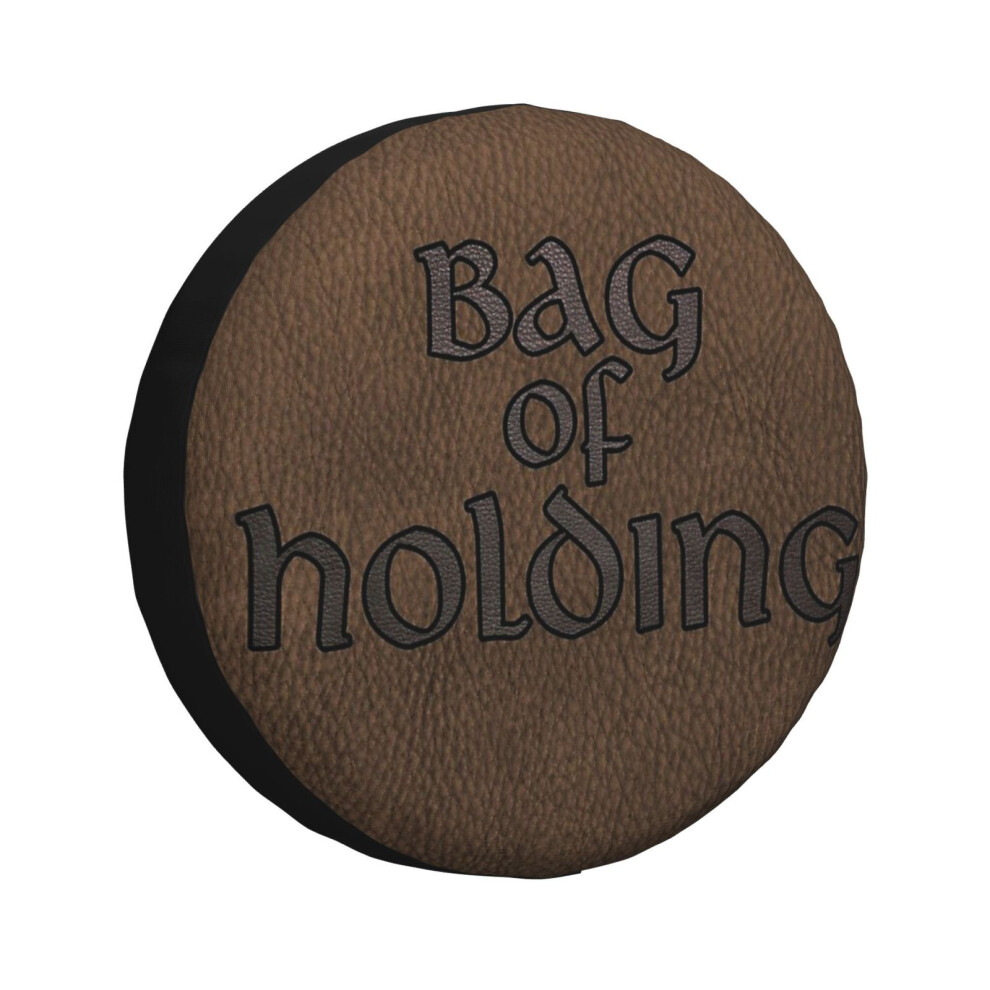 (Bag Of Holding- Leather_363) Spare Tire Cover For Rv Trailer, Waterproof Wheel Covers Protectors Camper Fit For Jeep Wrangler Rv Suv Van Truck Travel 6931076064457