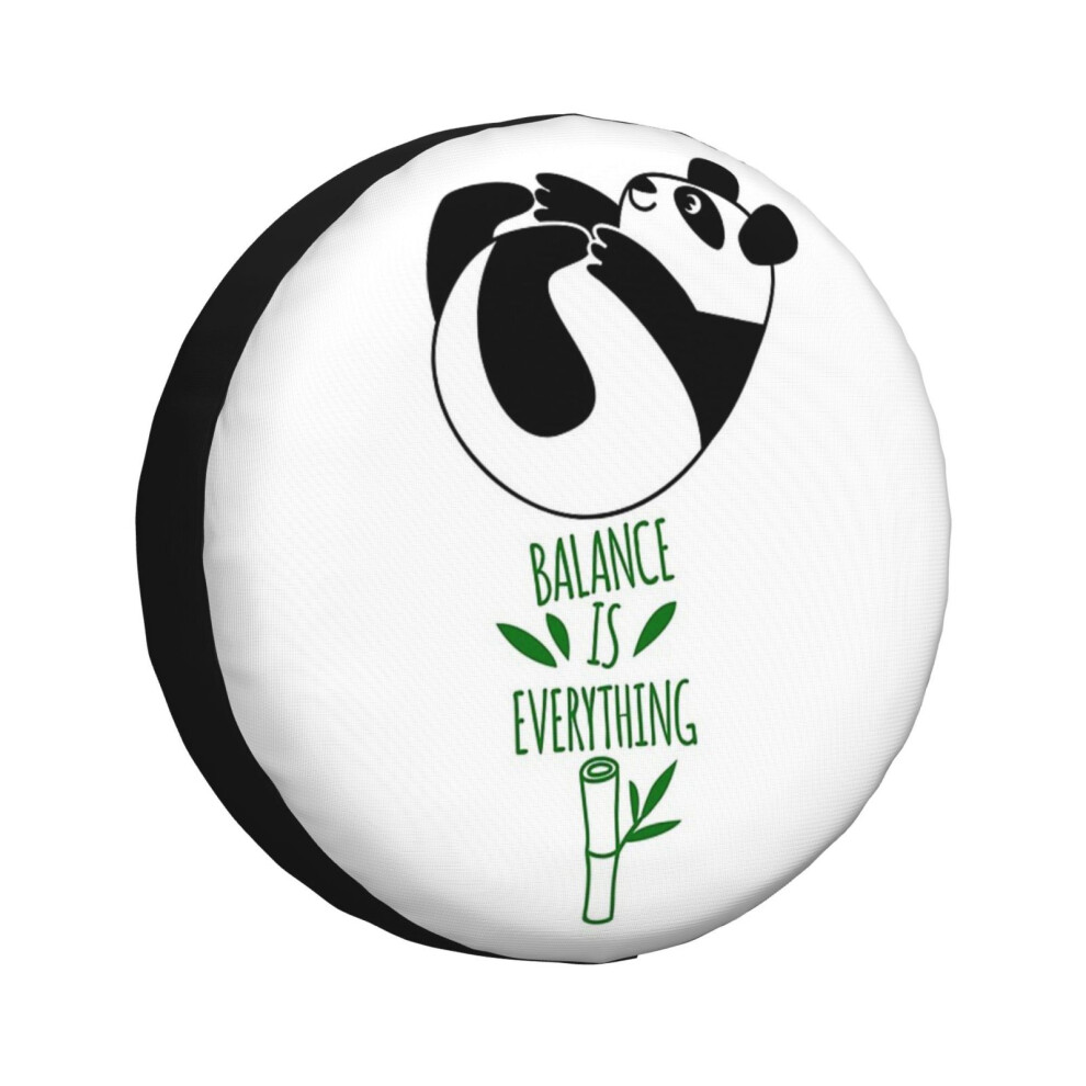 (Balance Is Everything! Tumbling Panda._2343) Spare Tire Cover For Rv Trailer, Waterproof Wheel Covers Protectors Camper Fit For Jeep Wrangler Rv Suv 6931076064334