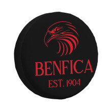 (Benfica Encarnado_7202) Spare Tire Cover for RV Trailer, Waterproof Wheel Covers Protectors Camper Fit for Jeep Wrangler Rv SUV Van Truck Travel Vehicle / 14 15 16 17 Inch
