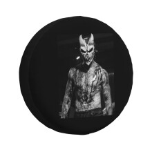 (Best Artist Alex Terrible 2_4316) Spare Tire Cover for RV Trailer, Waterproof Wheel Covers Protectors Camper Fit for Jeep Wrangler Rv SUV Van Truck Travel Vehicle / 14 15 16 17 Inch