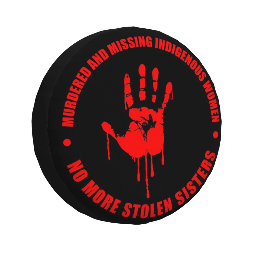 (#Mmiw (Murdered And Missing Indigenous Women) 4_2632) Spare Tire Cover For Rv Trailer, Waterproof Wheel Covers Protectors Camper Fit For Jeep Wrangle 6931076072070