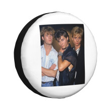 (A-Ha _576) Spare Tire Cover for RV Trailer, Waterproof Wheel Covers Protectors Camper Fit for Jeep Wrangler Rv SUV Van Truck Travel Vehicle / 14 15 16 17 Inch