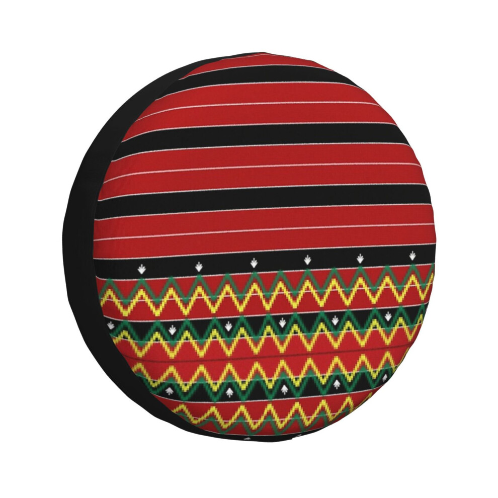 (A Pattern From The Philippines_1383) Spare Tire Cover For Rv Trailer, Waterproof Wheel Covers Protectors Camper Fit For Jeep Wrangler Rv Suv Van Truc 6931076070779