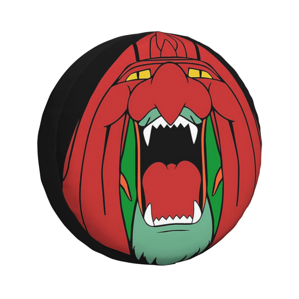 (It's Not Cringer, It's The Amazing Battle Cat_2073) Spare Tire Cover For Rv Trailer, Waterproof Wheel Covers Protectors Camper Fit For Jeep Wrangler 6931076072667