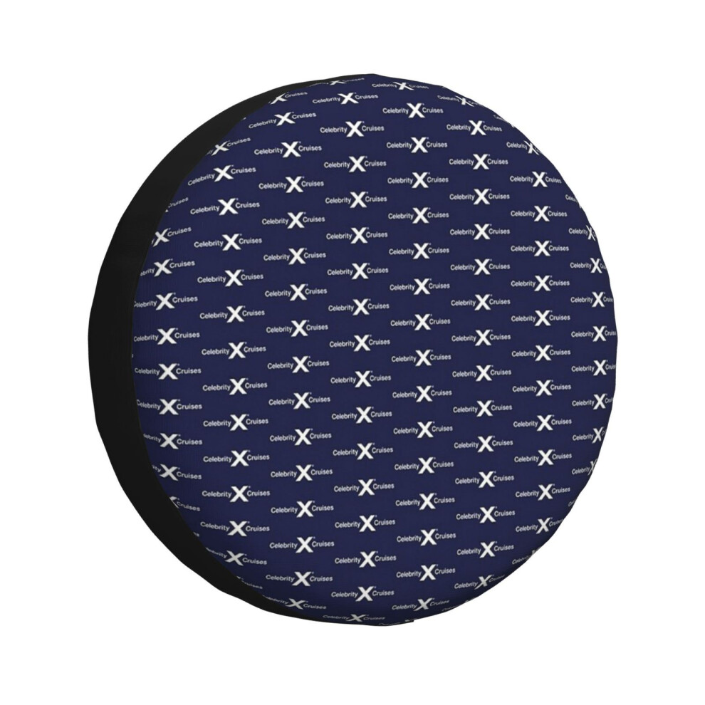 (Celebrity Cruises_506) Spare Tire Cover For Rv Trailer, Waterproof Wheel Covers Protectors Camper Fit For Jeep Wrangler Rv Suv Van Truck Travel Vehic 6931076075330