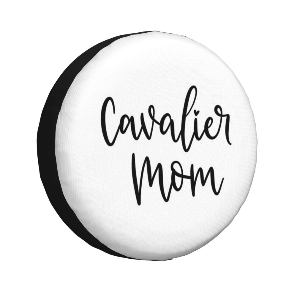 (Cavalier Mom_7532) Spare Tire Cover for RV Trailer, Waterproof Wheel Covers Protectors Camper Fit for Jeep Wrangler Rv SUV Van Truck Travel Vehicle /-image-OPC-PGN765P-NEW